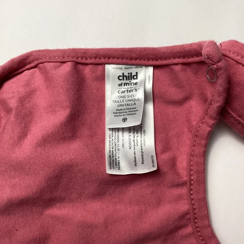 Child Of Mine By Carters Little & Happy 2 Pack Of Bibs